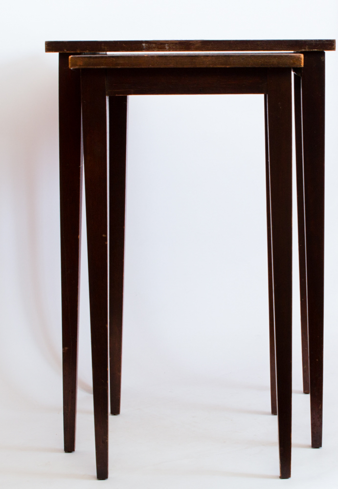 MidCentury Brandt Oak Nesting Tables EBTH